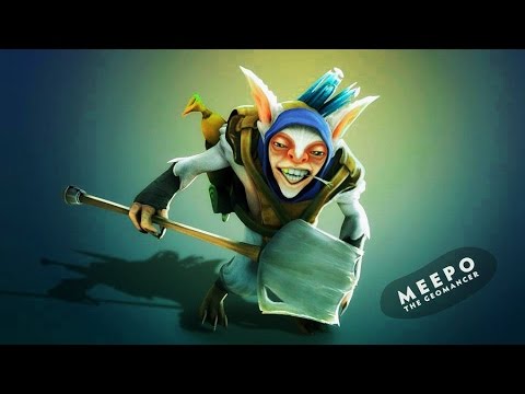 Abed Plays Meepo - Top 1 Meepo In The World - DOTA 2 RANKED MATCHMAKING Vol.1
