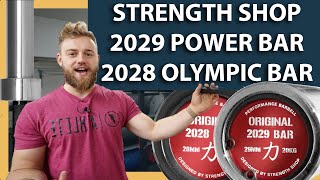 Beste low Budget Einsteiger Langhanteln ?! StrengthShop 2029 Power Bar & 2028 Olympic Bar im Test