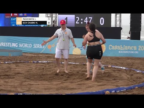Iryna PASICHNYK (UKR) vs. Hafsa ECH CHABKI (MAR) • B | Round 2 • Women's BW +70Kg