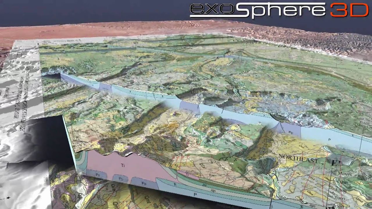 Green River Utah Structural Geology 3D Visualization