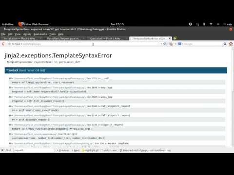 Python Flask Tutorial Part 5 - Rendering Templates