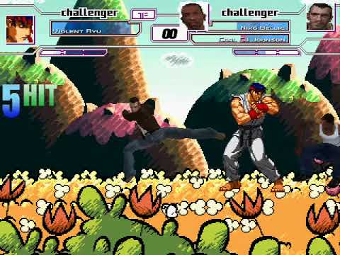 Niko Bellic & Carl Johnson vs Violent Ryu