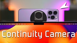 How To Use Continuity Camera! (Mac OS Ventura)