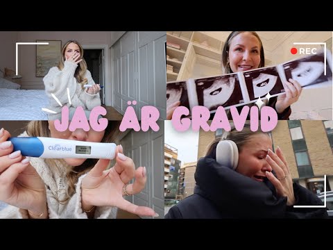 Efter ett missfall och nästan ett år av kämpande😭♥️🤰JAG ÄR GRAVID🥹♥️