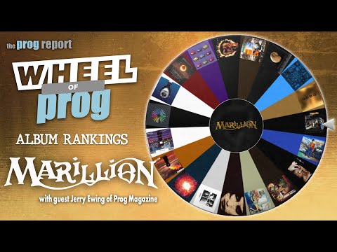 Wheel of Prog - Ranking Marillion Studio Albums with guest Jerry Ewing (Prog Magazine)