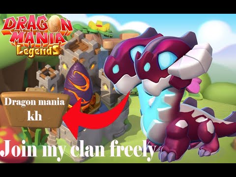 Join my clan freely [Dragon mania kh] | Dragon Mania Legends - Gameplay Part 1632 HD