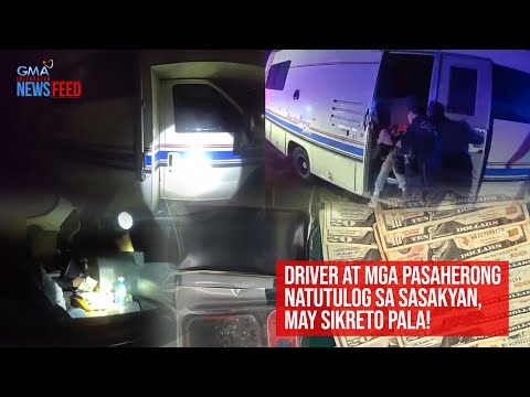 Driver at mga pasaherong natutulog sa sasakyan, may sikreto pala! GMA Integrated Newsfeed