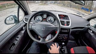 2008 Peugeot 207 [1.4 VTi 95hp] |0-100| POV Test Drive #2016 Joe Black