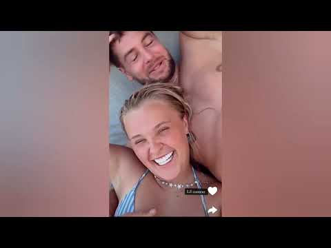 Jojo siwa and chris Hughes, lovely moments 