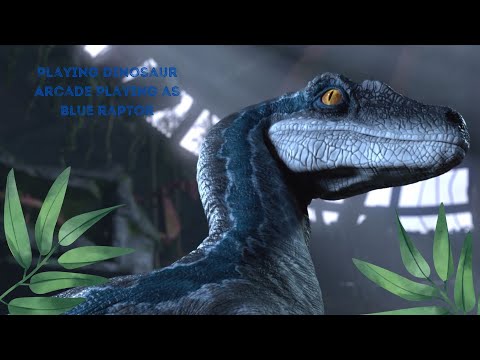 Dinosaur Arcade Roblox Jurassic World Blue Raptor