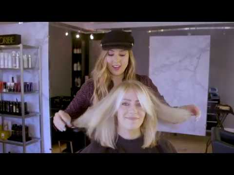 Textured Lob Haircut Tutorial | The Carly Cut