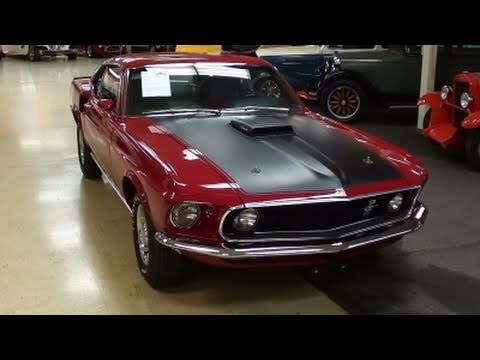 1969 Ford Mustang Mach One 428 Cobra Jet Muscle Car Quick Look