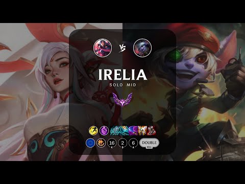 Irelia Mid vs Tristana - EUW Master Patch 13.14