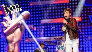 Frank Chapman canta Despacito - Audiciones a ciegas | La Voz Kids Colombia 2018