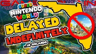 Universal Delaying Super Nintendo World in Orlando Indefinitely!