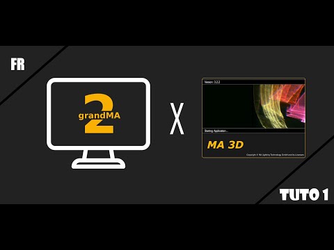 [Tuto 1] Comment connecter GrandMA2onPC et MA3D en 3 minutes. (2021)