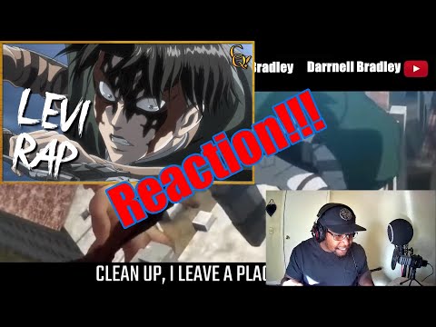 LEVI ACKERMAN RAP! "Bleed Tomorrow" (Attack on Titan) - Connor Quest! DB Reaction