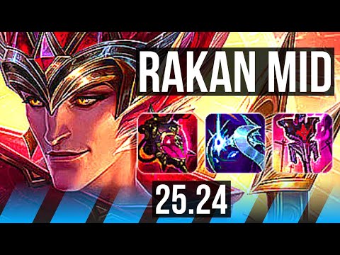 RAKAN vs FIZZ (MID) | EUW Master | 25.24