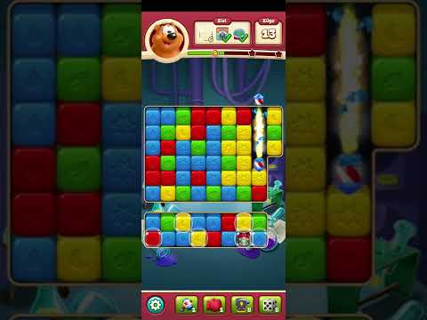 Toon blast Level 2015 bomb+arrow 2 stars