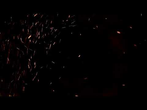 Fire Embers Flying Free Stock Video