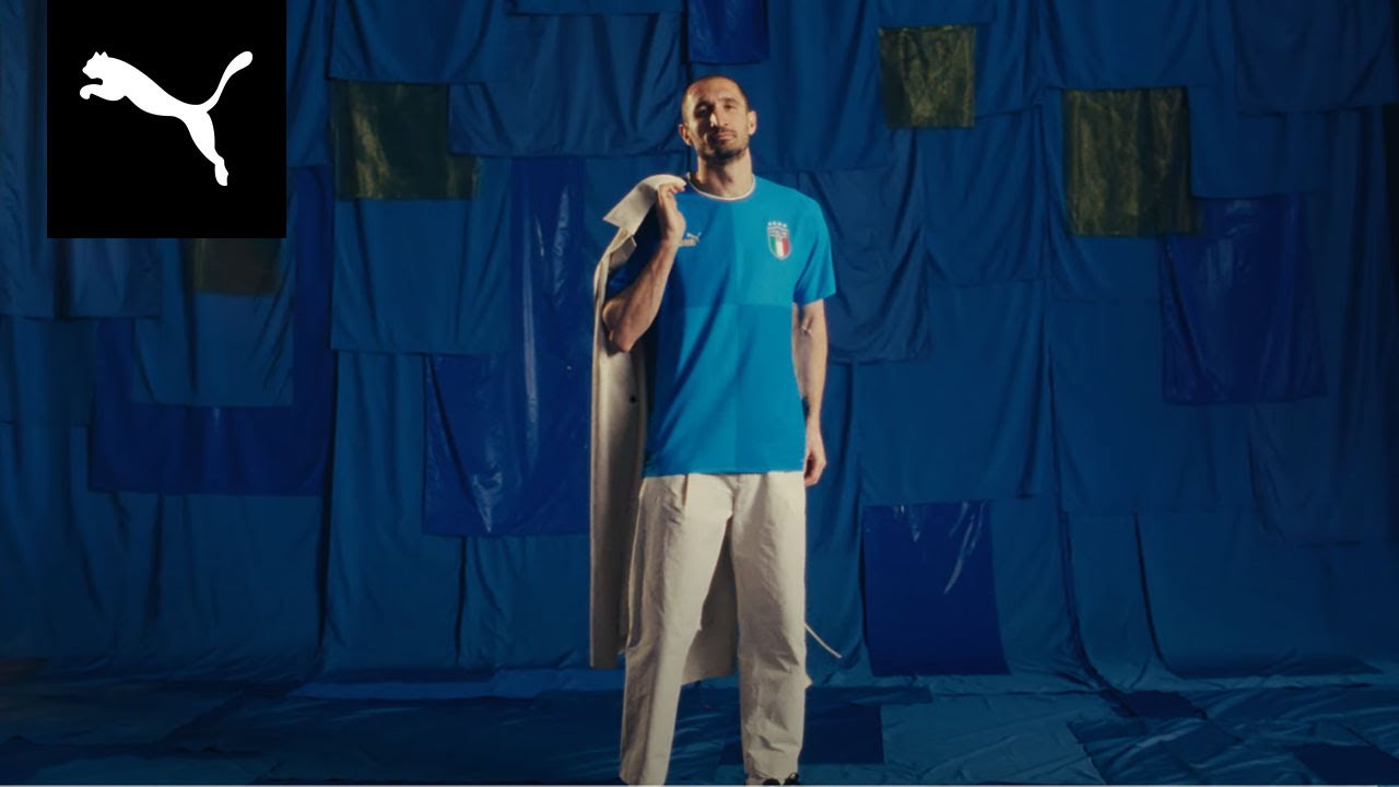 PUMA Toast to Italy's Heritage with The Azzurri's 2022 Home Shirt