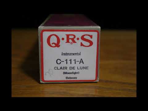 Clair De Lune - QRS #C-111 Player Piano