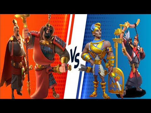 Xiang Yu Cao Cao vs Ramesses YSG - Rise of Kingdoms in 2021