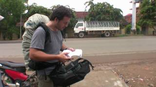 preview picture of video 'Viaje a Camboya 14 - Llegada a Kompong Cham y vistas del Mekong'