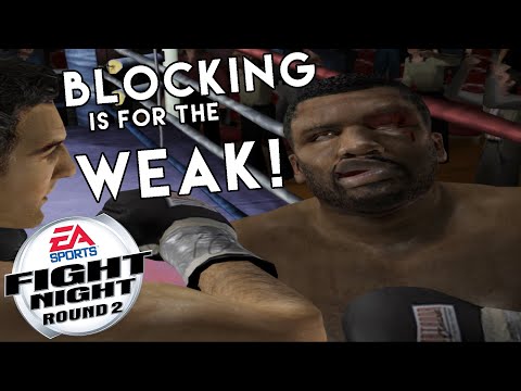 BLOCKING IS FOR THE WEAK! REAL MEN GET HIT! | Fight Night: Round 2
