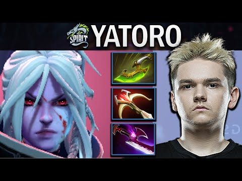 Drow Ranger Dota 2 Gameplay Yatoro with Daedalus - Silveredge