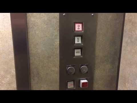 Pristine Condition! Vintage US Hydraulic Elevator at 8700 Commerce Park in Houston, TX.