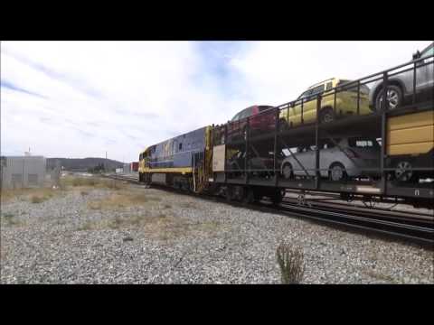 NR27 with the Indian Pacific through Midland