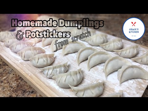 How To Make Dumplings and Potstickers From Scratch