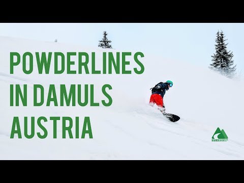 Offpiste in Damüls
