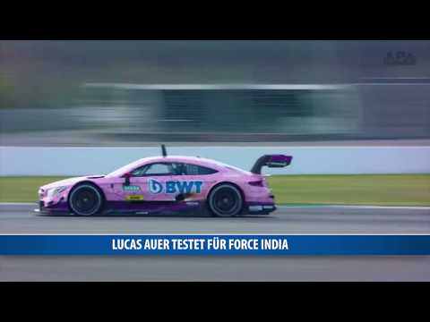 Lucas Auer testet für Force India