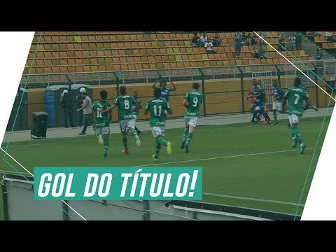 Gol de campeão - Palmeiras 1 x 0 Ponte Preta - Final Paulista Sub-20