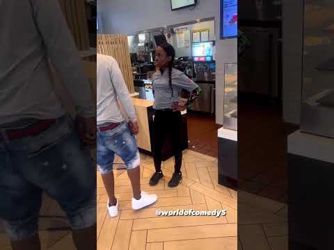 McDonald's employee vs customer 😂😀