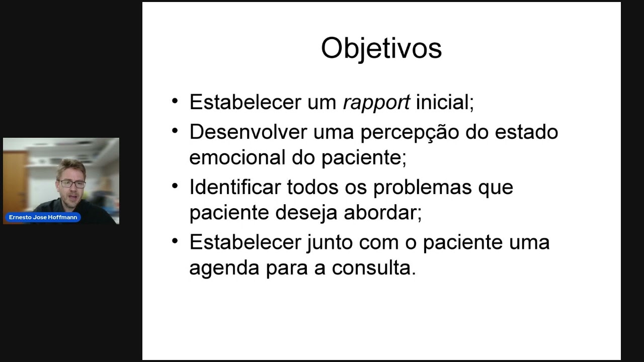 Método Calgary-Cambridge da Consulta - Parte 01
