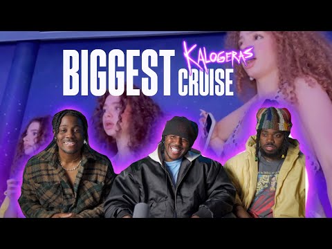 Three BROTHERS Go On The BIGGEST Cruise With The Kalogeras Sisters