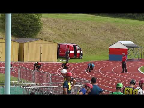 Krajská soutěž Kutná Hora - Lukáš Stehlík - 100 m s překážkami 1. pokus