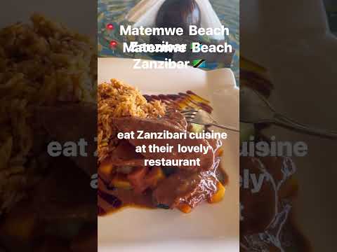 Matemwe Beach Zanzibar  #solotravel #zanzibar #matemwe
