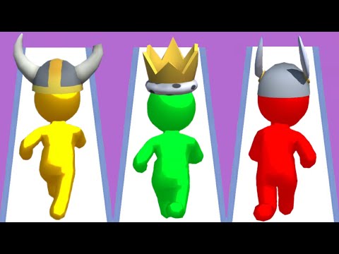 COLOR RUN STICKMAN 3D vs COLOR RUN STICKMAN 3D vs COLOR RUN STICKMAN 3D - Triple Game
