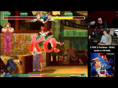 SFA2 @ 2 Old 2 Furious - Apollo (Sakura) vs TSB Malik (Guy)