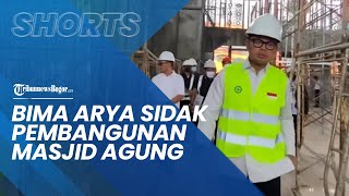 Bogor Hari Ini: Bima Arya Sidak Pembangunan Masjid Agung dan Pedestrian Alun-Alun Kota Bogor