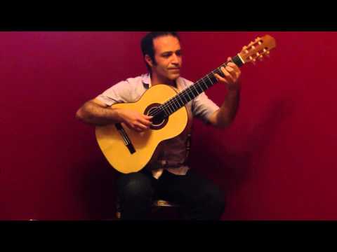 Mario Más plays the Leonardo Plattner 2013  flamenco guitar for sale