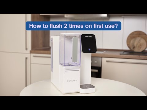 How to Flush The Watery Twice on The First Use — The Watery Filter