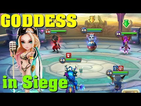 Summoners War - ILLIANA IN SIEGE ACTION and NEW KATARINA SOD