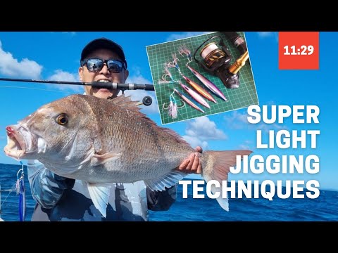 🎯 Super Light Jigging Techniques and Gear | SLJ Tutorial using Ocean's Legacy Cloud 9 🎣