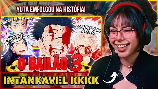 😂 FOI ISSO QUE ACONTECEU? — Jujutsu Kaisen e o Bailão de Shibuya Pt.3 - Fuyu | React 