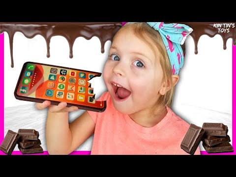 Eine Geschichte für Kinder über schädliche Süßigkeiten und Bonbons Von Kin Tin